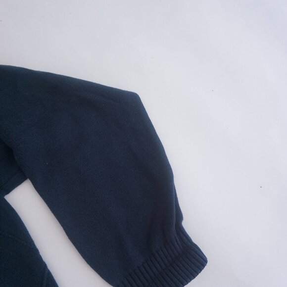 Vintage '90S Izod Argyle Pattern 100% Cotton Knit Crewneck Sweater XL - Picture 4 of 9